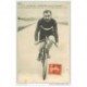 carte postale ancienne Sports Cyclisme et vélo. GUIGNARD. Stayer Français 1911. Recordman de l'Heure