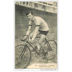 carte postale ancienne Sports Cyclisme et vélo. LIGNON. Routier Français