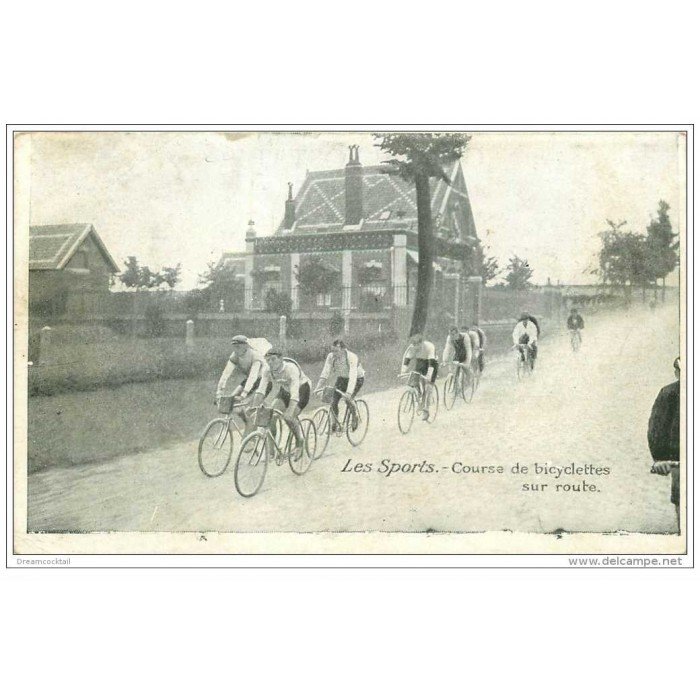 Photo Ancienne Coureur Cycliste Isidore De Ryck Sur Vélo Dilecta - Collection