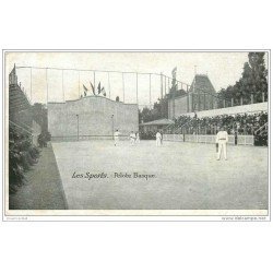 carte postale ancienne LES SPORTS. Pelote Basque