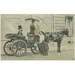 TRANSPORTS. Le Taxamètre pour Fiacres et futurs Taxix 1904. Taximètre Compteur tarifs pour courses