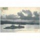 carte postale ancienne TRANSPORTS. Appareillage de l'Escadre pour Combat de nuit 1907. Bateaux et Navires de Guerre