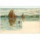 carte postale ancienne TRANSPORTS. Bateaux et Navires. Barques de Pêcheurs par Raphaël Tuck vers 1900