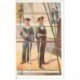 carte postale ancienne TRANSPORTS. Bateaux et Navires. Contre Amiral Bruat par Vallet.