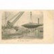 carte postale ancienne TRANSPORTS. Bateaux et Navires. Sous-Marin Le Goubet vers 1900