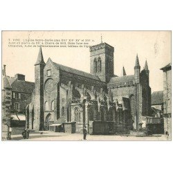 carte postale ancienne 14 VIRE. Eglise Notre-Dame 1931