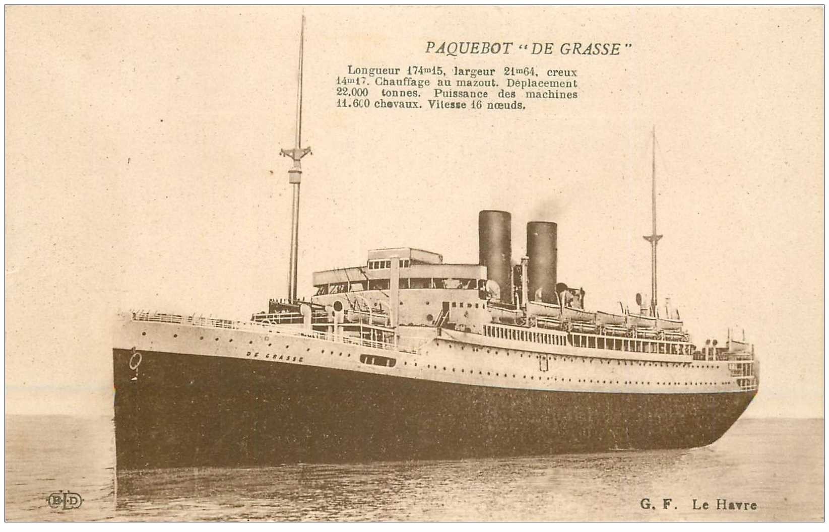 Carte Postale Ancienne - Bateau à Passagers Störtebecker - Thème Maritime