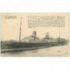 carte postale ancienne TRANSPORTS. Navires et Bateaux. Paquebot La Provence