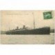 carte postale ancienne TRANSPORTS. Navires et Bateaux. Paquebot La Savoie 1913