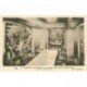 carte postale ancienne TRANSPORTS. Navires et Bateaux. Paquebot Normandie Salle à Manger privée