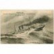 carte postale ancienne TRANSPORTS. Navires et Bateaux. Paquebot Timgad 1921