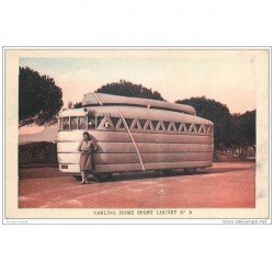 TRANSPORTS. Carling Home Sport Louvet n°3. Ancêtre du Camping Car