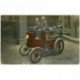 carte postale ancienne METIERS SAPEURS POMPIERS. La Pompe électrique sur Camionette ancienne. Dans l'état. Format 13.5 x 8.5 cm