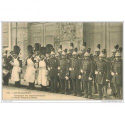 METIERS SAPEURS POMPIERS. Luz-Saint-Sauveur. Revue Place de la Mairie