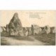 carte postale ancienne DOLMENS ET MENHIRS. 56 Carnac alignements de Kermario animation par Botrel 1924