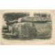 carte postale ancienne Dolmens et Menhirs. BAGNEUX. Grand Dolmen 1904