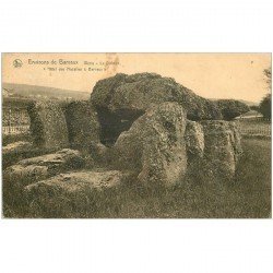 carte postale ancienne Dolmens et Menhirs. WERIS fine plissure invisible