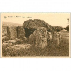 carte postale ancienne Dolmens et Menhirs. WERIS. Dolmen 1936