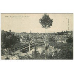 carte postale ancienne 14 VIRE. Vue sur Château