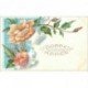 carte postale ancienne NOUVEL AN. Bonne Année carte gaufrée Fleurs 1907