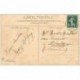 carte postale ancienne NOUVEL AN. Bonne Année carte gaufrée Fleurs Art déco 1907