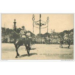 carte postale ancienne FETES VICTOIRE 1919. Général De Castelnau. Armée et Militaires