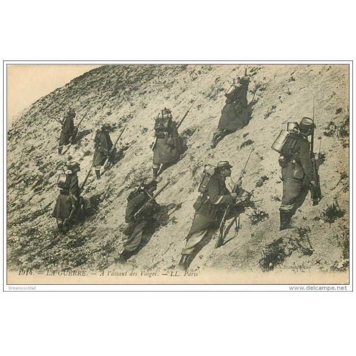 Guerra, Militares - GUERRE 1939 1945 FRONT DE VOSGES SOLDATS DECEMBRE