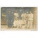 carte postale ancienne GUERRE 1914-18. Carte Photo Peintres et Maçons. Militaires et Poilus.