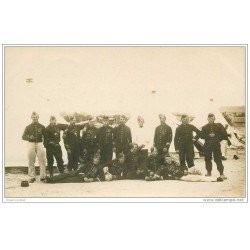 carte postale ancienne GUERRE 1914-18. Carte Photo Régiment Artillerie du 88° et 453°. Militaires et Poilus