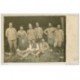carte postale ancienne GUERRE 1914-18. Carte Photo Régiment Infanterie du 118° aux écuries. Militaires et Poilus.