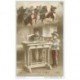 carte postale ancienne GUERRE 1914-18. Comme Papa ! Enfants jouant aux soldats de plomb