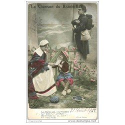 carte postale ancienne GUERRE 1914-18. La Chanson du Branle-Bas 1915