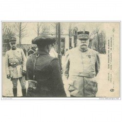 carte postale ancienne GUERRE 1914-18. La Revue. Nos Poilus en Alsace. Tampon Bitschwiller