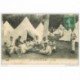 carte postale ancienne GUERRE 1914-18. La Soupe dans la Vie au Camp 1914