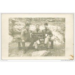 carte postale ancienne GUERRE 1914-18. Les Electriciens du Cuirassé d'Escadre Le Vergniaud. Militaires et Marine Française