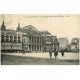 carte postale ancienne 02 SAINT-QUENTIN. Grand Place et Théâtre 1925. Maison Dony