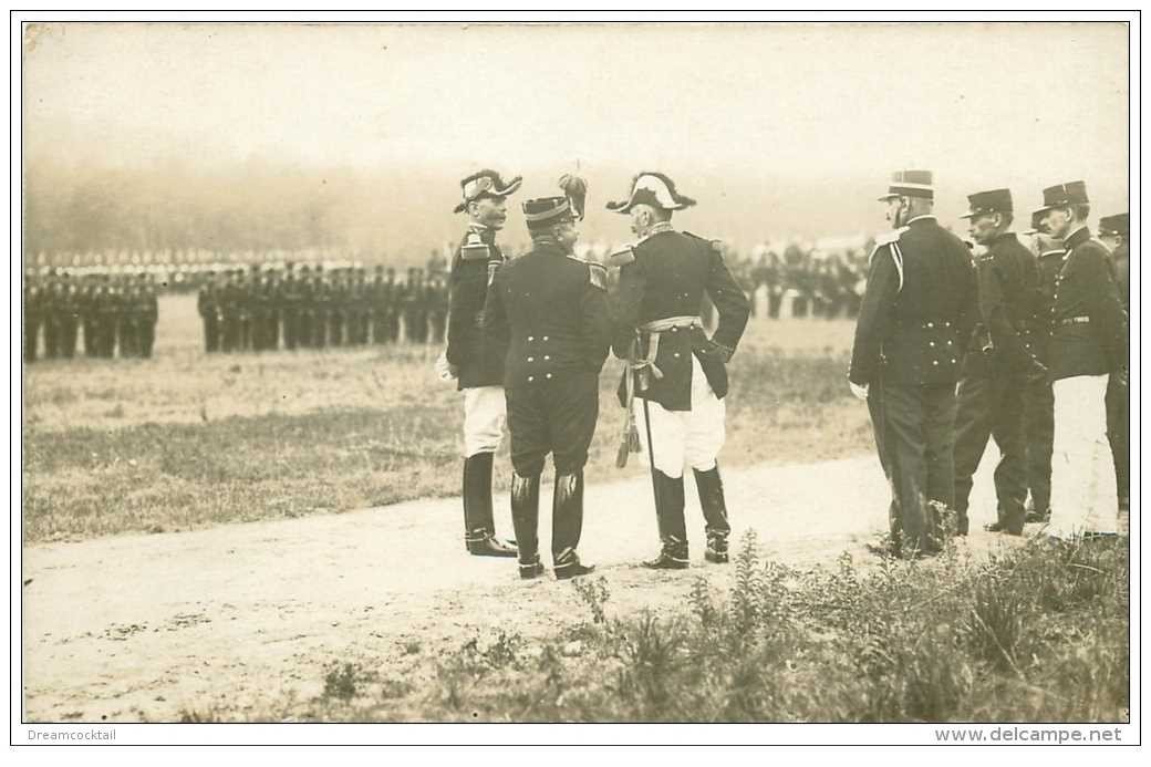 GUERRE 1914-18. Réunions de Généraux et Maréchaux avant l'attaque ou la Revue