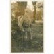 carte postale ancienne Photo carte postale MILITAIRE. Soldat Allemand oo Prussien casque à pointe