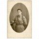 carte postale ancienne Photo carte postale MILITAIRE. Soldat du Régiment n° 10