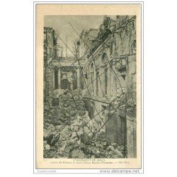carte postale ancienne MILITARIA. Evènement de 1871. Ruines Chteau de Saint-Cloud