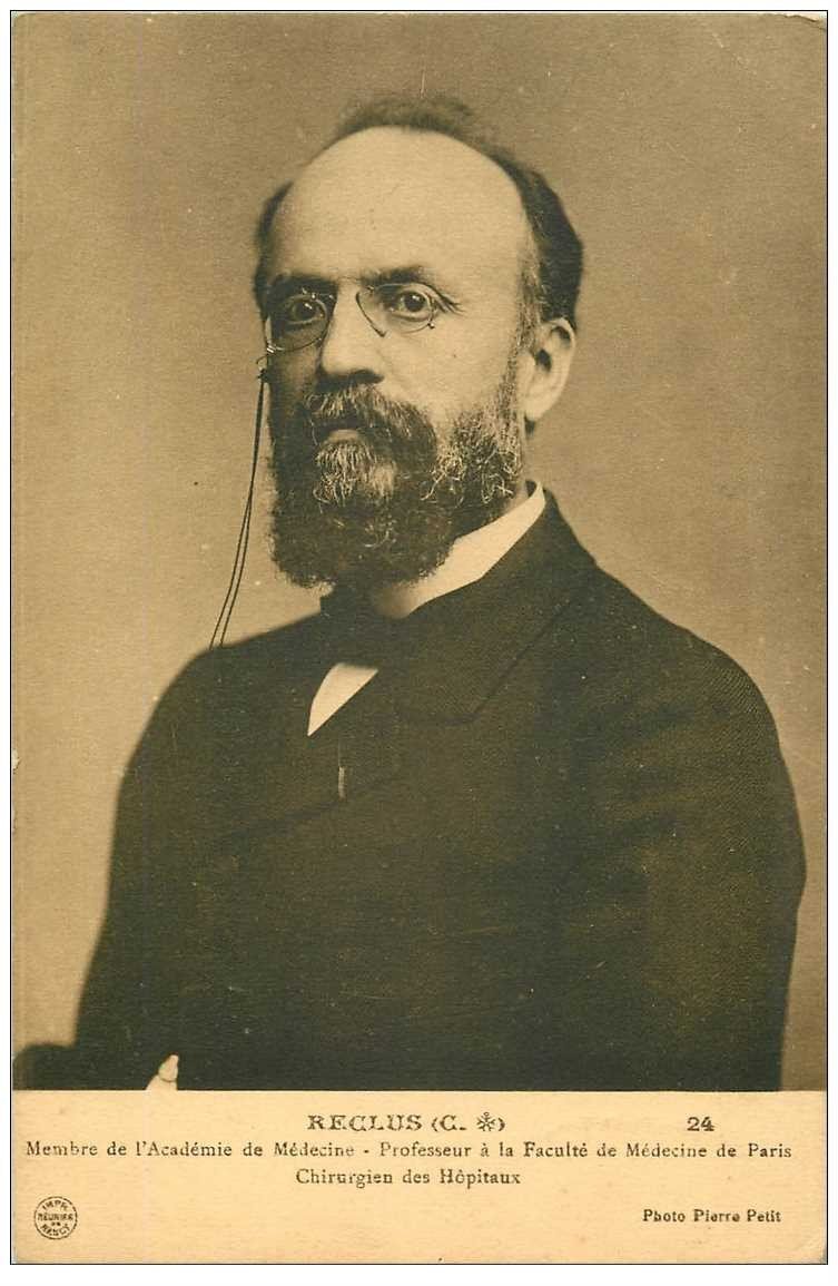 SANTE ET MEDECINE. Professeur RECLUS Académie et Faculté de Paris Chirurgien des Hôpitaux.