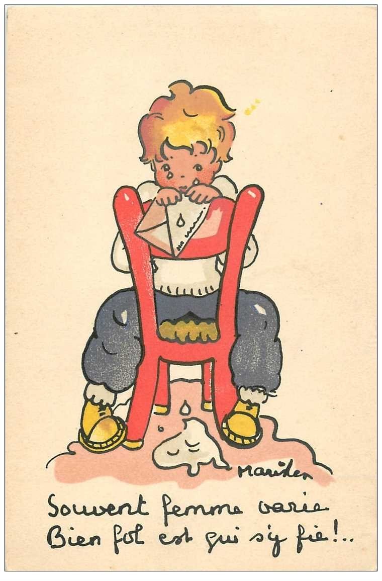 carte postale ancienne Carte Postale Fantaisie Illustrateur MARIHEN MARIKEN souvent Femme varie !...