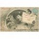 carte postale ancienne Illustrateur BERGERET. Minois charmants vers 1904