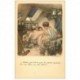 carte postale ancienne POULBOT illustrateur. Tous dans un taudis...