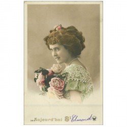 carte postale ancienne PRENOMS. Saint Edmond 1911
