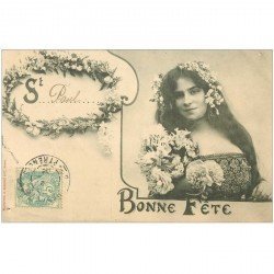 carte postale ancienne SAINT PAUL. Collection Bergeret 1905