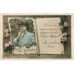 carte postale ancienne SAINT RAOUL. Collection Lotus 1907. Plissure coin droit