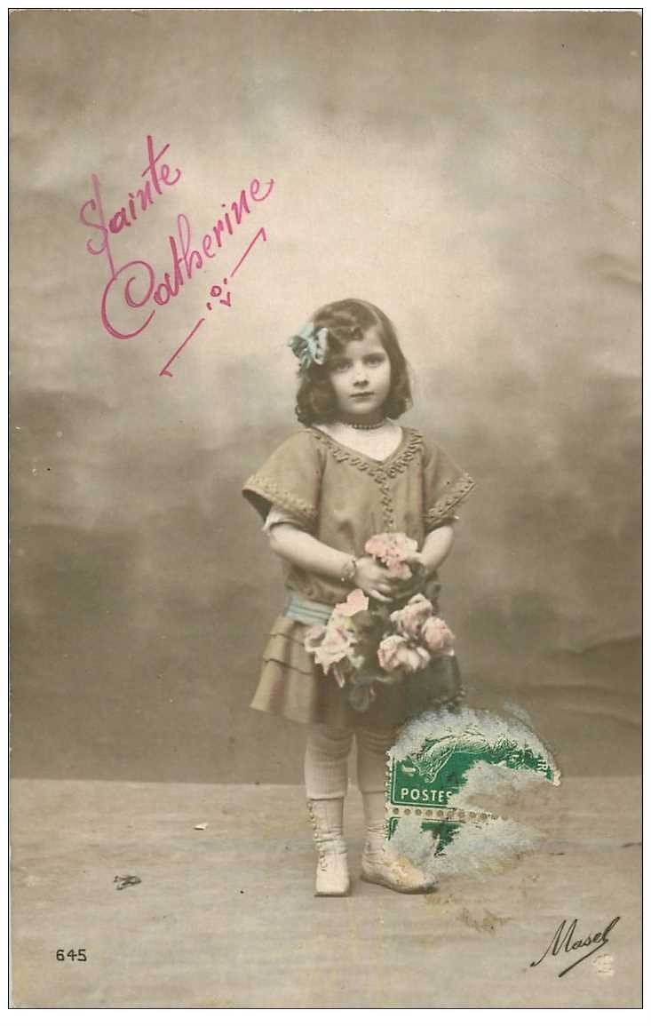 Ancienne Carte Postale De Sainte Catherine – Vintage, Collection, Fabriquée En France