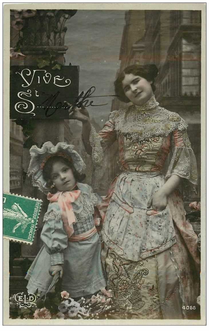 carte postale ancienne SAINTE MARTHE. Collection ELD 1908