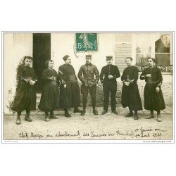 06 NICE. Etat Major du détachement des Zouaves du Bauchet 1911.
